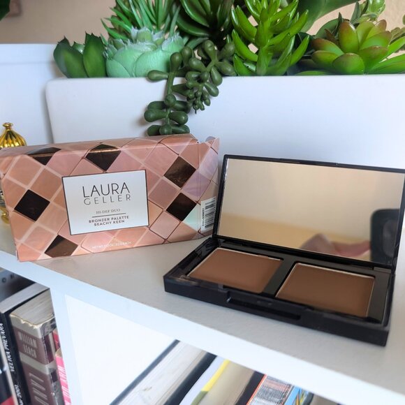 Laura Geller Hi-Def Duo Bronzer Palette – Beachy Keen (BNIB) - Picture 5 of 6